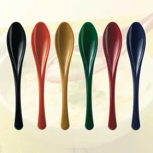 美濃焼/（業者向）ソフトアイボリーレリーフ/スプーン　50本組 ピーターラビット】＜皿中七宝＞スプーン・フォーク(銀仕上)10本